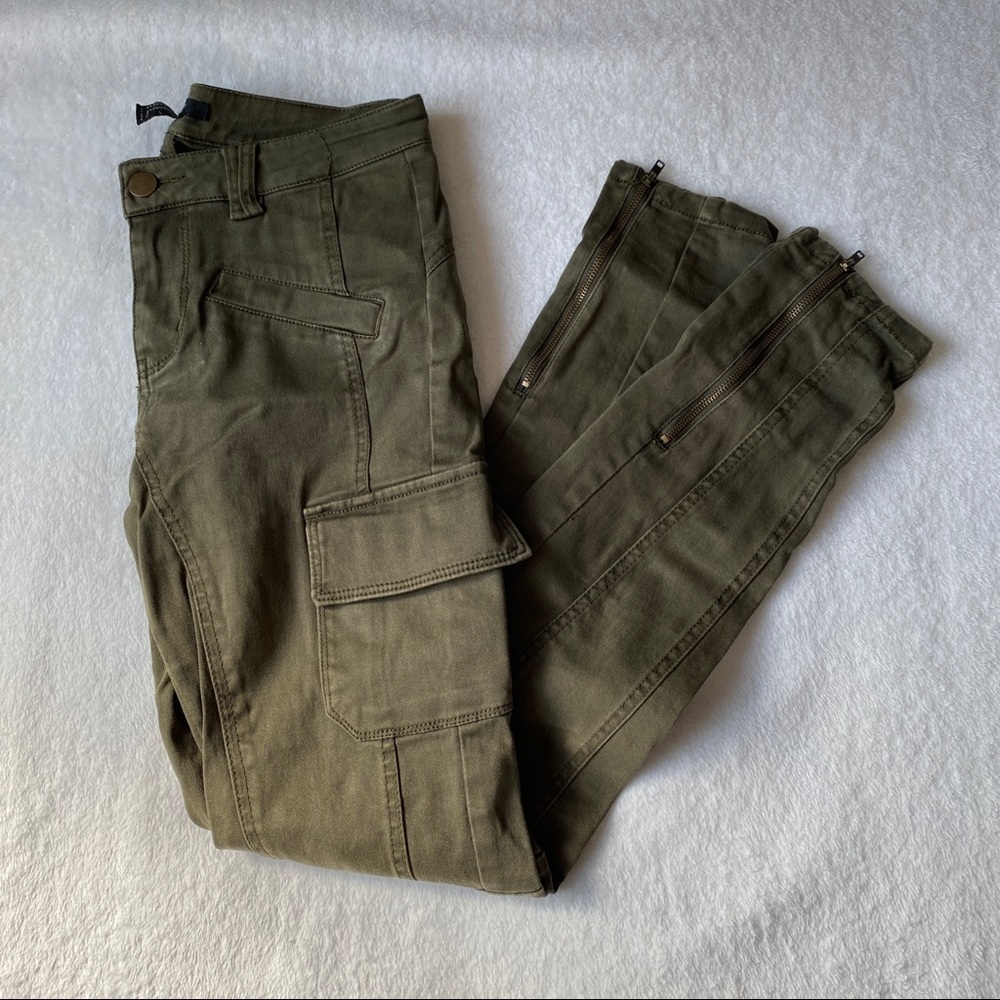 Olive Cargo Pants